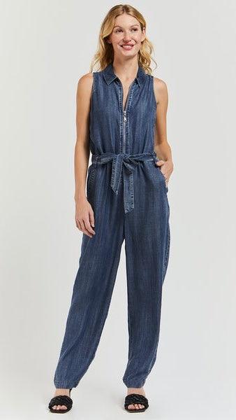 Tait Malibu Zip Up Jumpsuit, Velvet Heart - Salty Playa