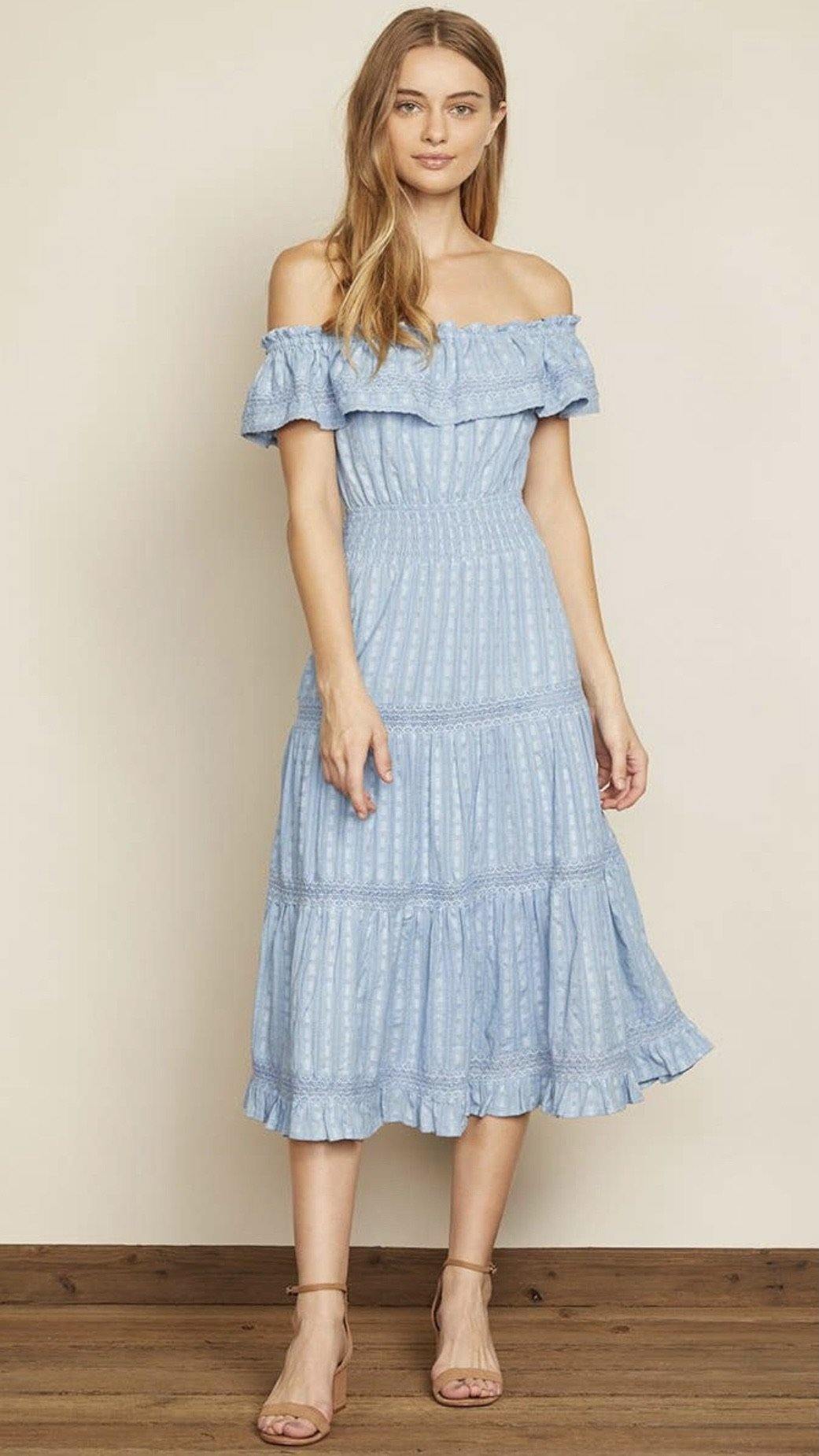 Seville Midi Dress - Salty Playa